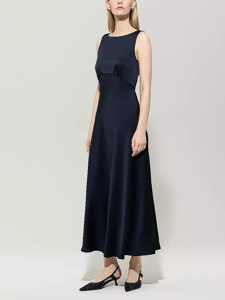 LUISA CERANO | Maxi vestido | Azul oscuro