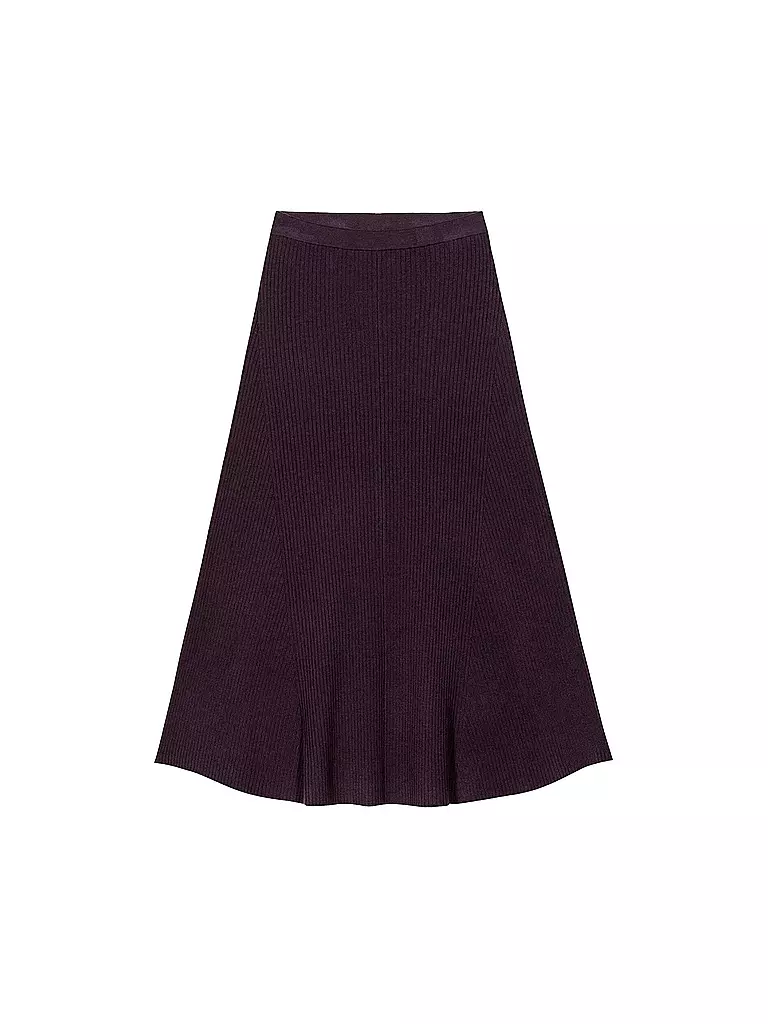 LUISA CERANO | Maxifalda | Rojo oscuro