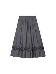 LUISA CERANO | Midi falda | Gris
