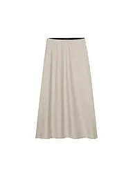 LUISA CERANO | Midi falda | Beige