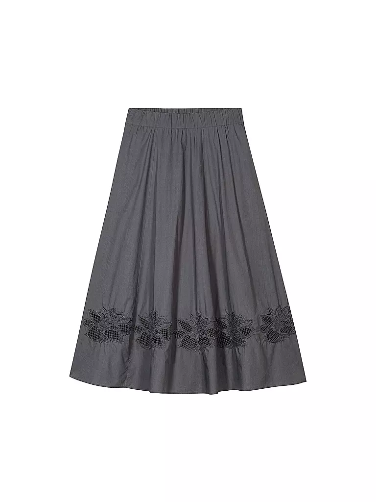 LUISA CERANO | Midi falda | Gris
