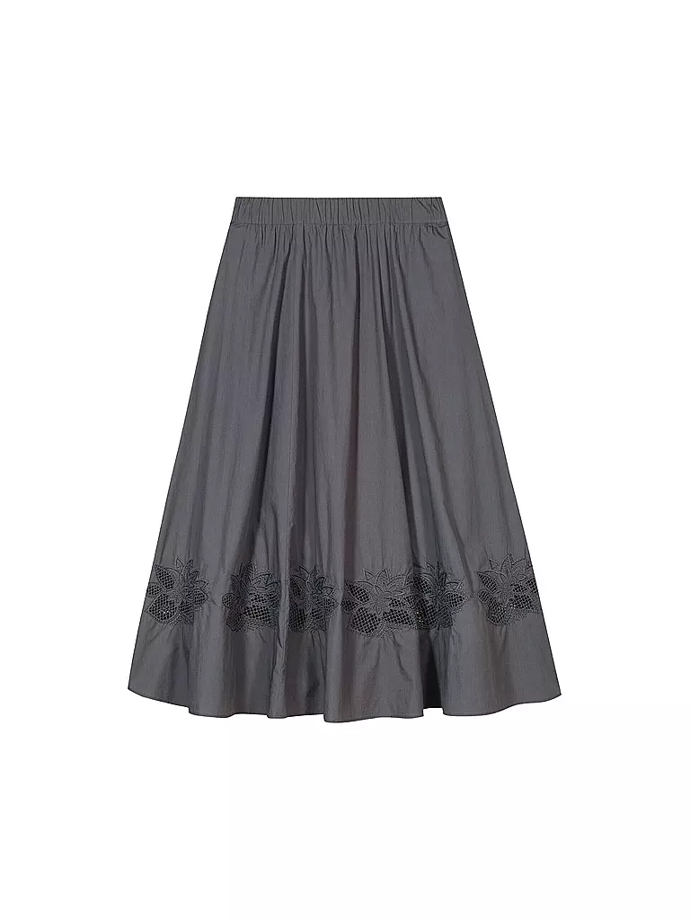 LUISA CERANO | Midi falda | Gris