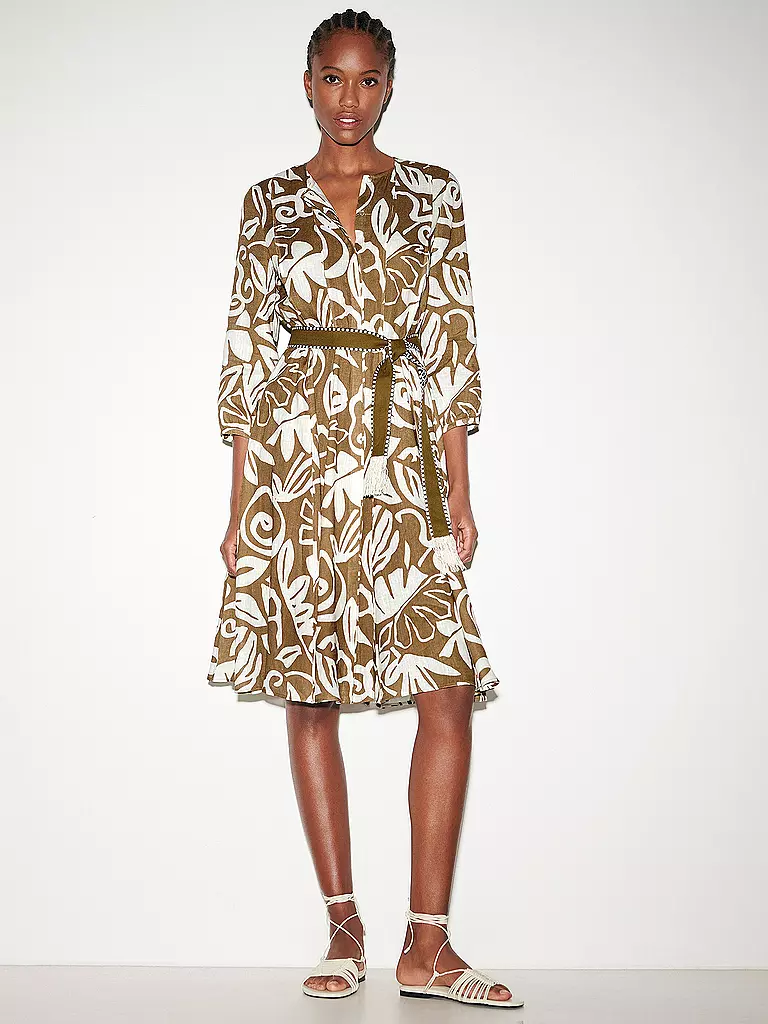 LUISA CERANO | Midikleid | Marrón