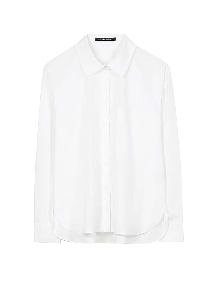 LUISA CERANO | Nombre del producto: Blusa camisera | Blanco