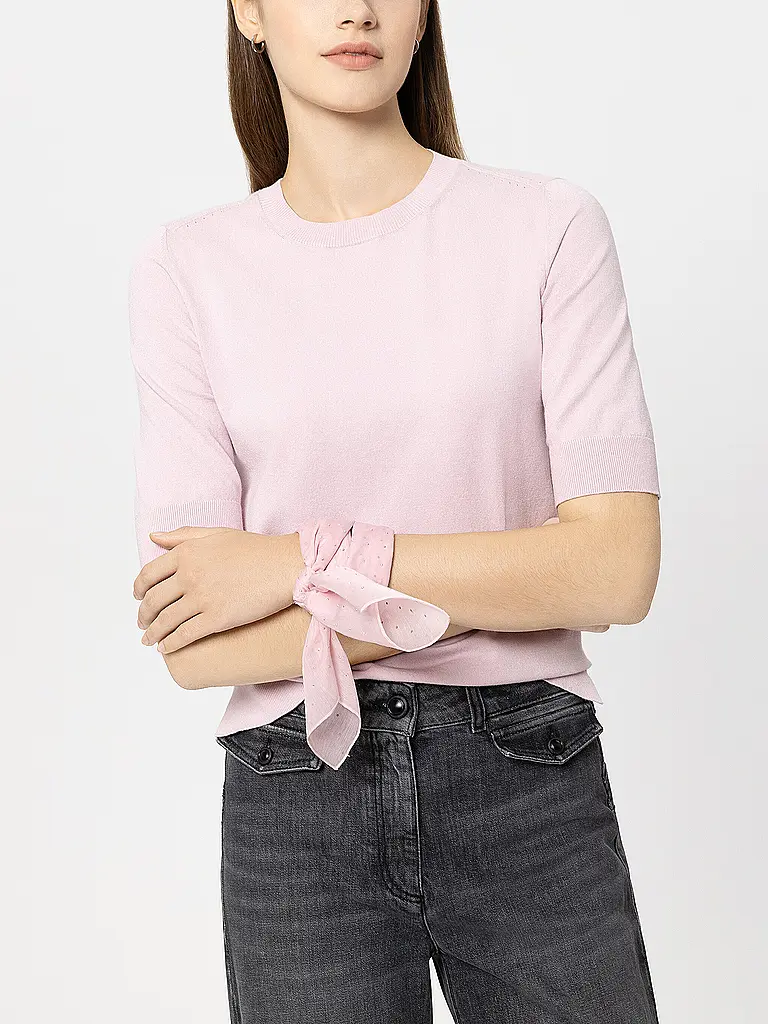 LUISA CERANO | Pañuelo de seda | Rosa