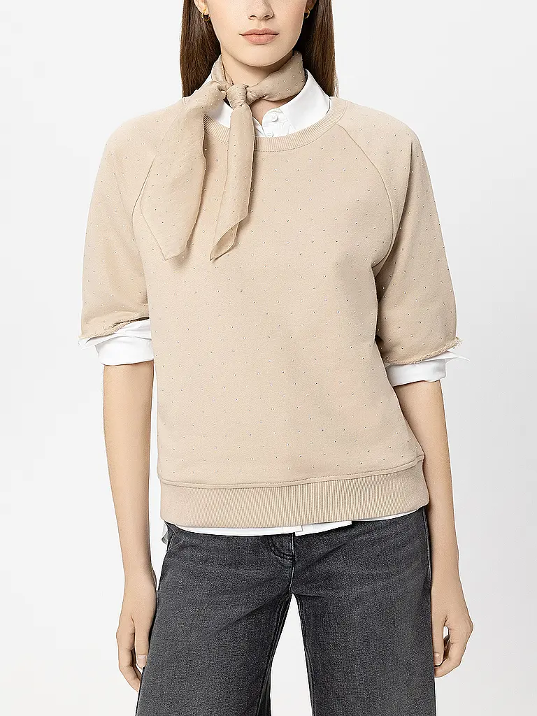 LUISA CERANO | Pañuelo de seda | Camel