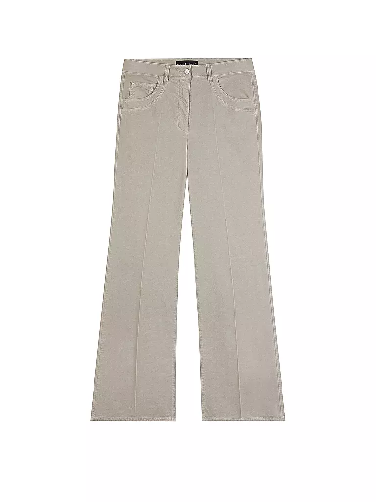 LUISA CERANO | Pantalón de corte acampanado | beige