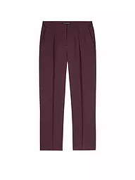 LUISA CERANO | Pantalón de vestir 7/8 | Rojo oscuro
