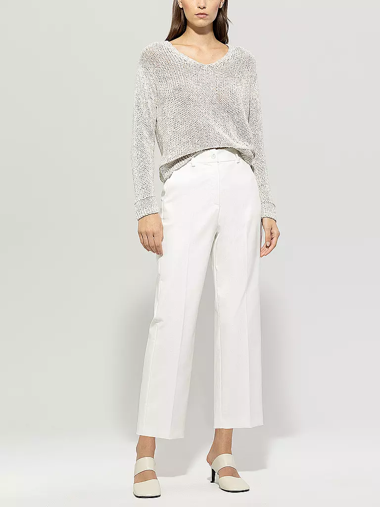 LUISA CERANO | Pantalón de vestir GABARDINE | Crema