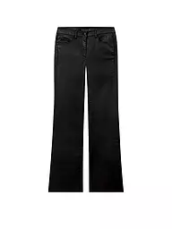 LUISA CERANO | Pantalones de corte acampanado con aspecto de cuero | Negro