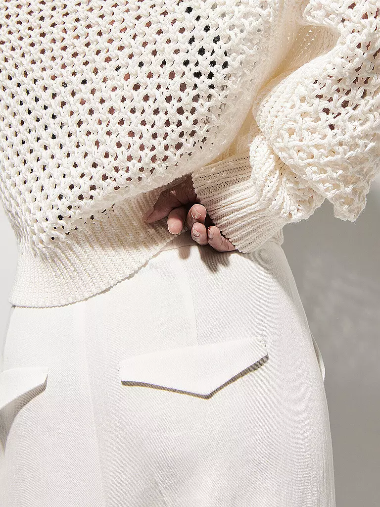 LUISA CERANO | Pantalones Marlene | Blanco