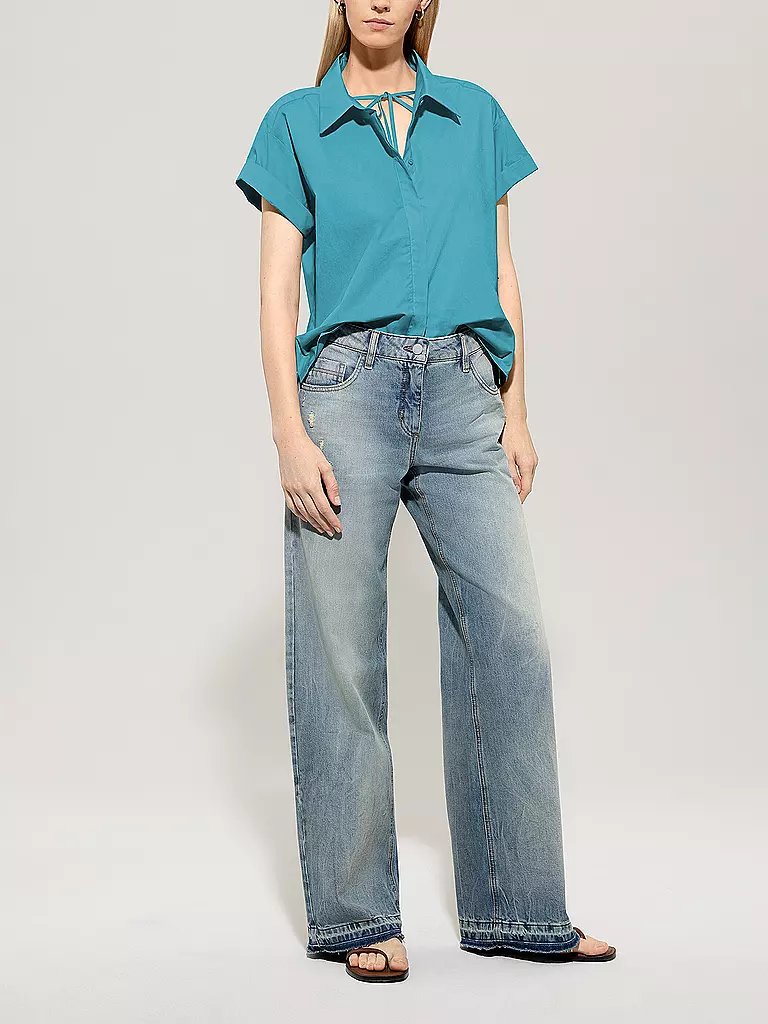 LUISA CERANO | Producto: Blusa | Turquesa