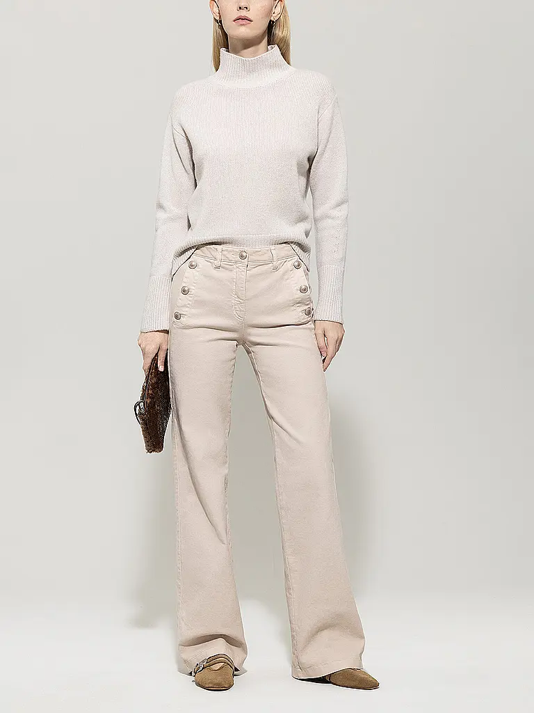 LUISA CERANO | Rollkragenpullover | Crema
