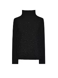 LUISA CERANO | Rollkragenshirt | Negro