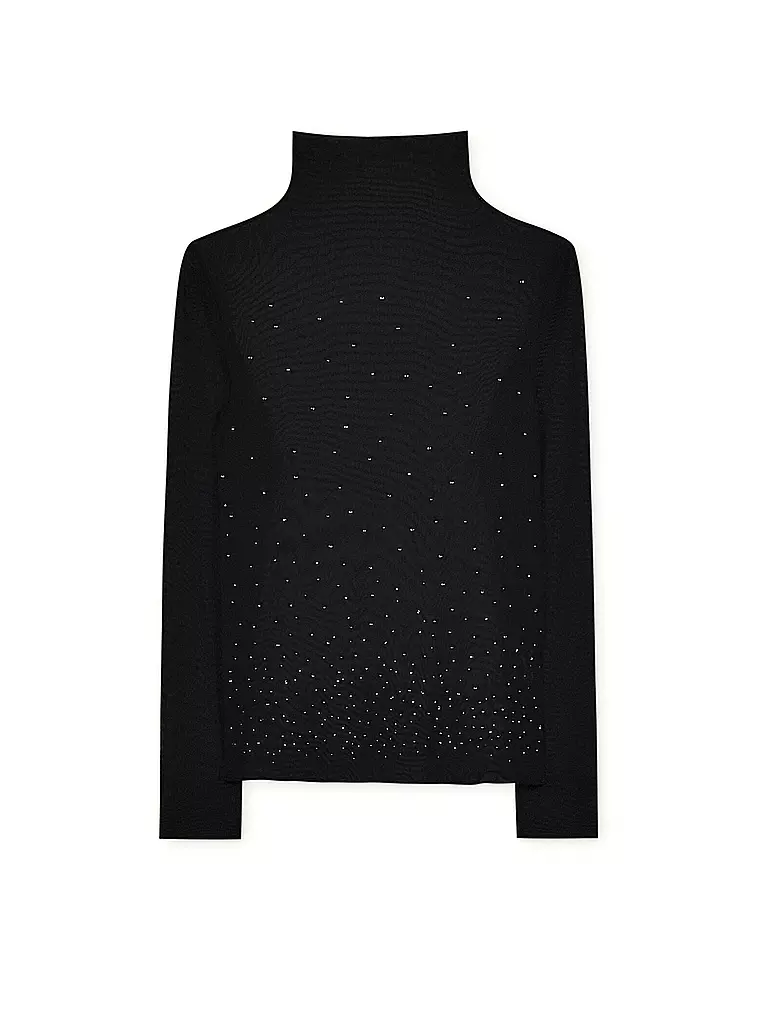 LUISA CERANO | Rollkragenshirt | Negro