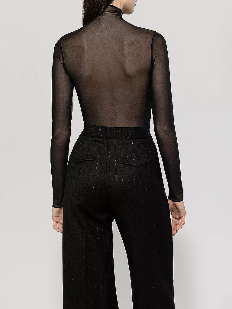 LUISA CERANO | Rollkragenshirt | Negro