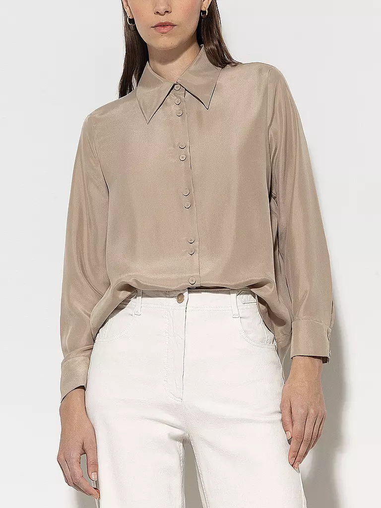 LUISA CERANO | Seidenbluse | Oro