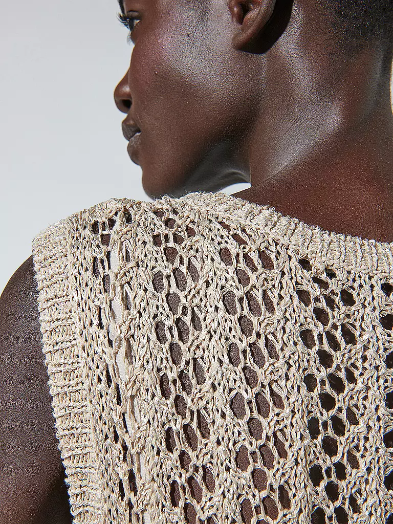 LUISA CERANO | Vestido de punto | Beige