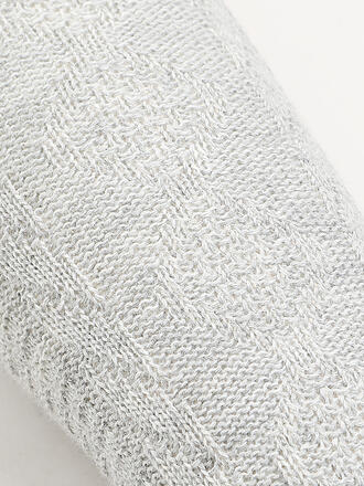 LUISE STEINER | Calcetines hasta la rodilla tradicionales gris claro