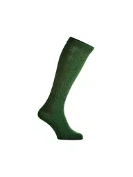 LUISE STEINER | Calcetines hasta la rodilla color mostaza | Verde