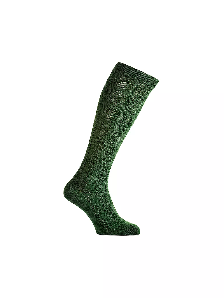 LUISE STEINER | Calcetines hasta la rodilla (cortos) verdes | Verde