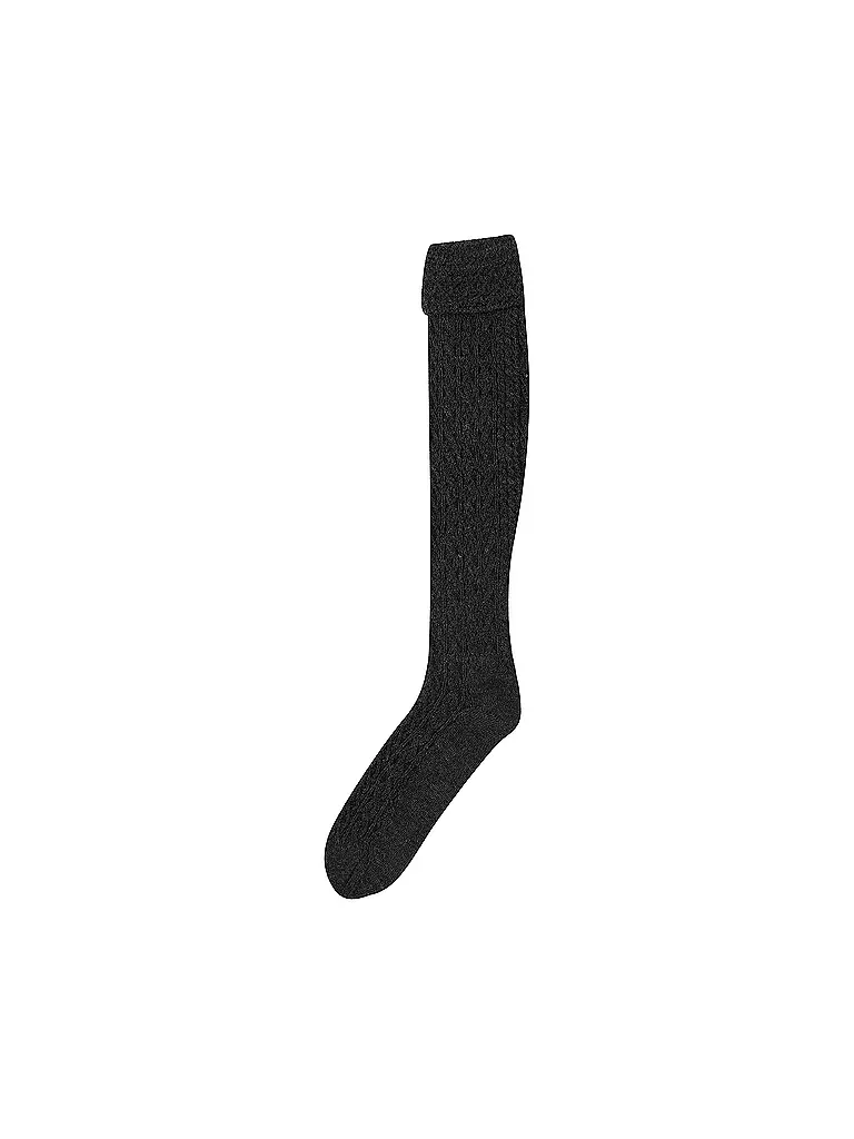 LUISE STEINER | Calcetines hasta la rodilla antracita | Gris