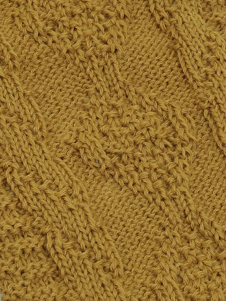 LUISE STEINER | Calcetines hasta la rodilla color mostaza | Mostaza