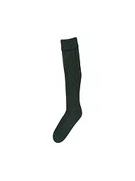 LUISE STEINER | Kniestrümpfe anthra | Verde oscuro