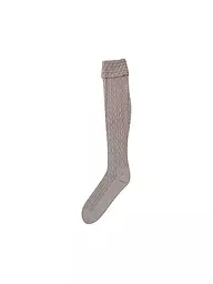 LUISE STEINER | Kniestrümpfe anthra | Beige