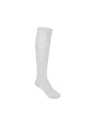 LUISE STEINER | Calcetines hasta la rodilla color mostaza | Gris claro