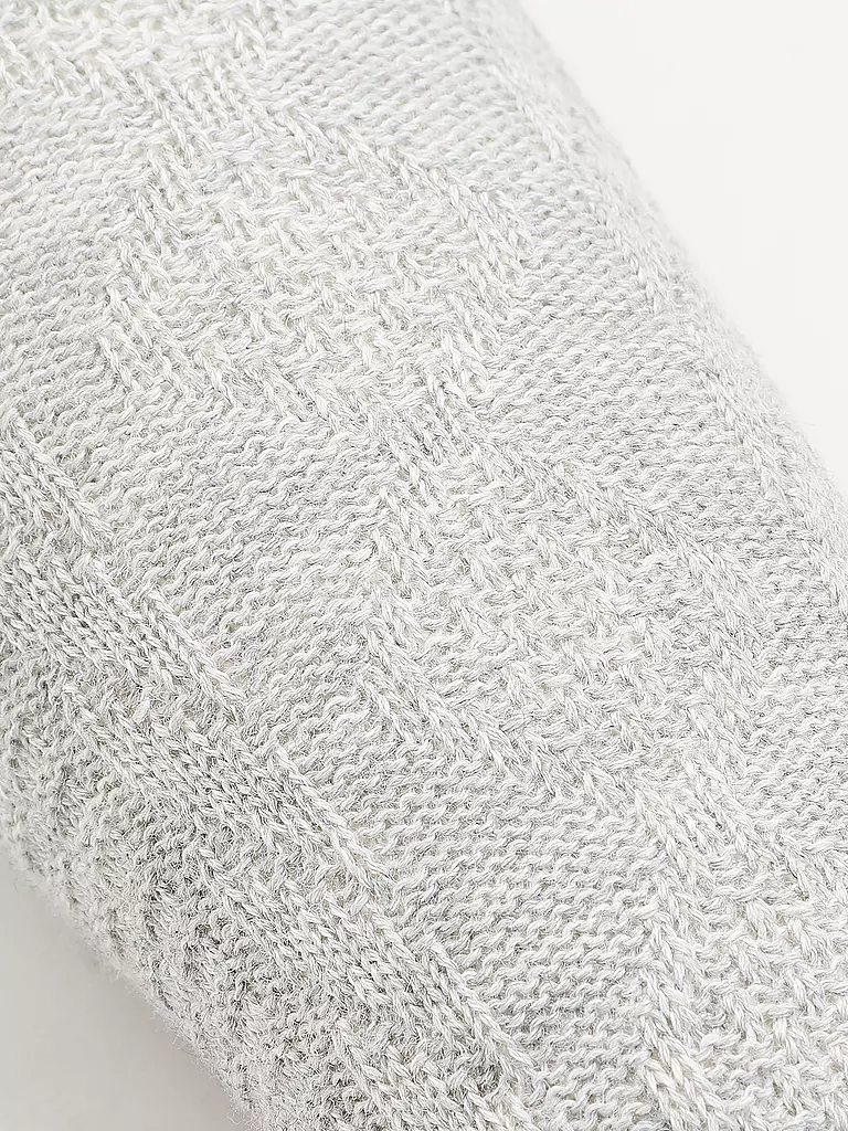 LUISE STEINER | Calcetines hasta la rodilla tradicionales gris claro | Gris claro