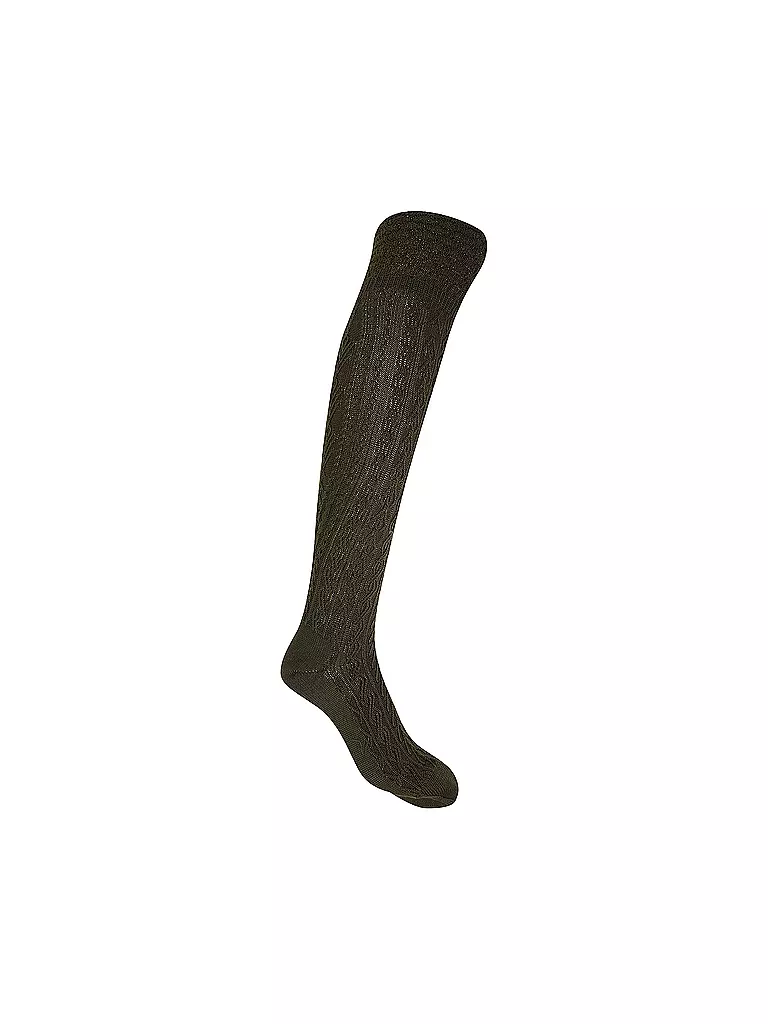 LUISE STEINER | Calcetines tradicionales loden | Verde oscuro