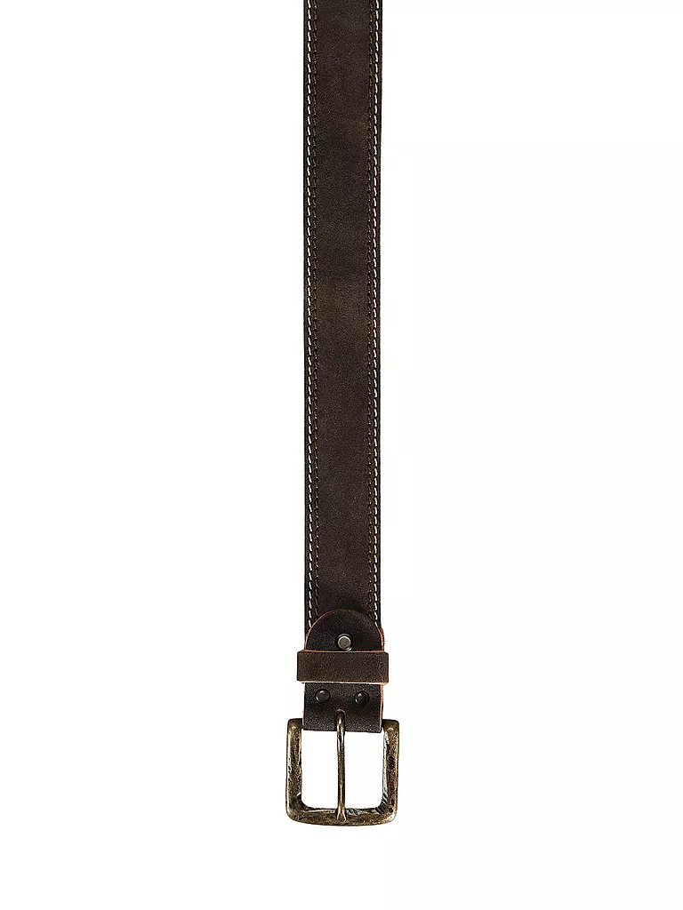 LUISE STEINER | Cinturón de cuero tradicional TELFS AM | Marrón