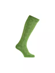LUISE STEINER | Calcetines hasta la rodilla color mostaza | Verde
