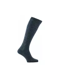 LUISE STEINER | Calcetines hasta la rodilla color mostaza | Azul