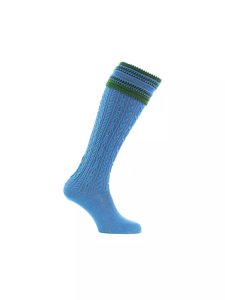 LUISE STEINER | Trachtenstutzen | Azul