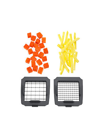 LURCH | Cortador de dados y palitos gris piedra/blanco