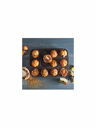 LURCH | Molde flexible para muffins de 12 cavidades