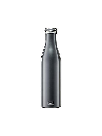 LURCH | Isolierflasche - Termo de acero inoxidable 0,75 l Antracita Metálico