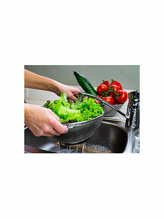 LURCH | Colador de pie de acero inoxidable 25 cm