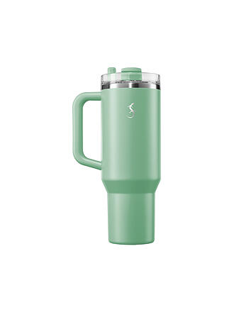 LURCH | Vaso térmico con pajita 1,2 l Salvia