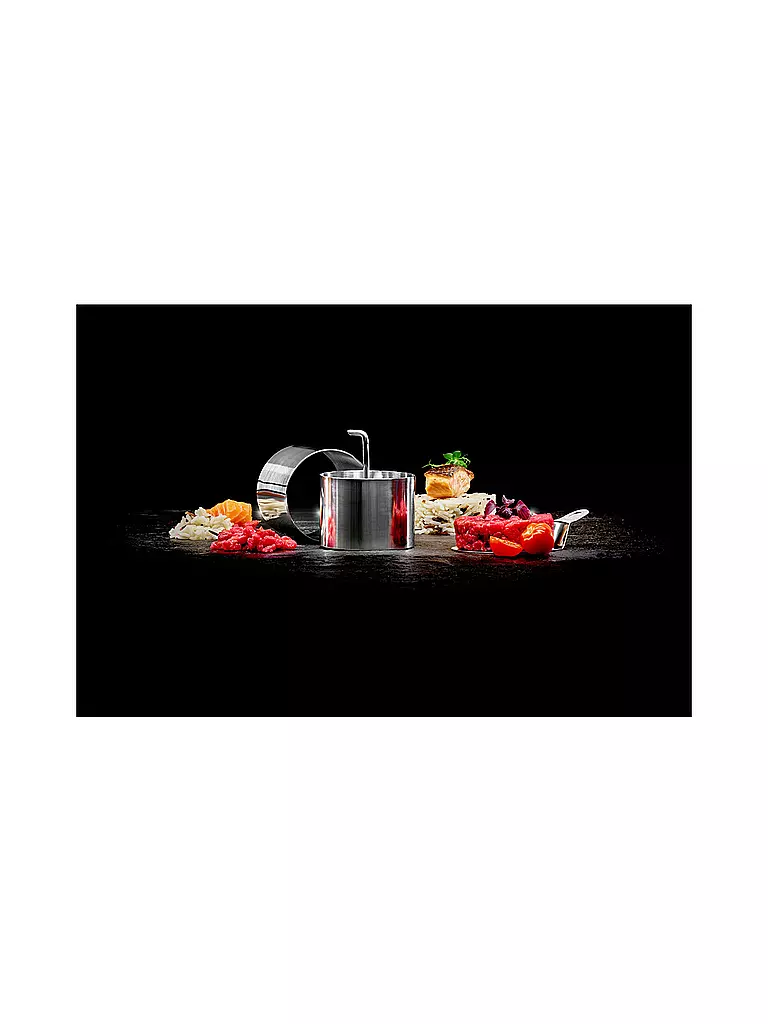 LURCH | Aros para emplatar de acero inoxidable, juego de 8 piezas |