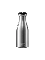 LURCH | Botella aislante - Termo de acero inoxidable 0,35 l | Plata