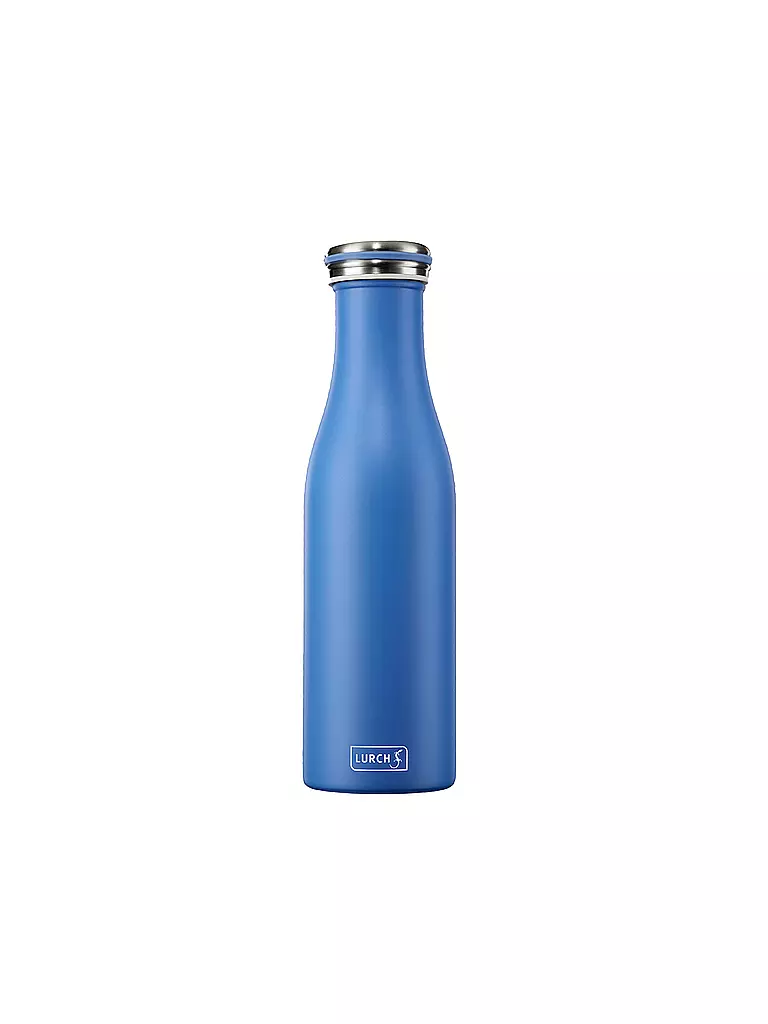 LURCH | Botella aislante - Termo de acero inoxidable 0,5l Azur | Azul