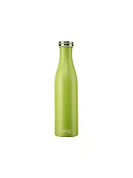 LURCH | Botella aislante - Termo de acero inoxidable 0,75 l Verde Fresco | Verde