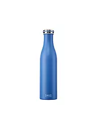 LURCH | Botella aislante - Termo de acero inoxidable 0,75 l Verde Fresco | Azul