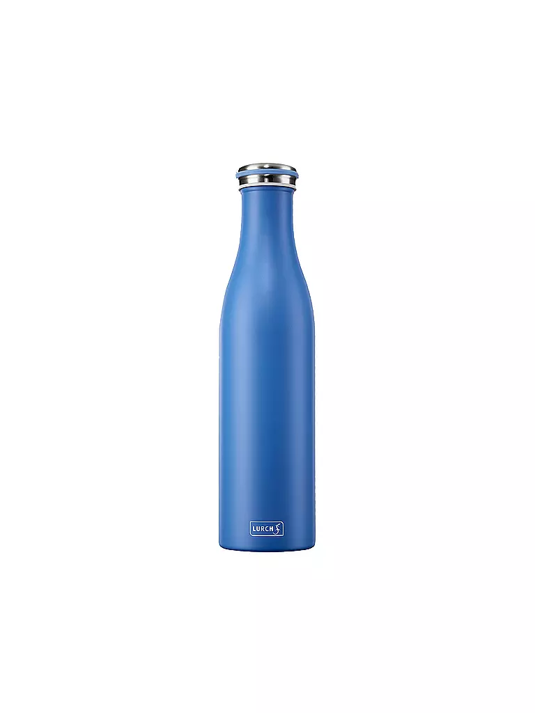 LURCH | Botella aislante - Termo de acero inoxidable 0,75l Azur | Azul