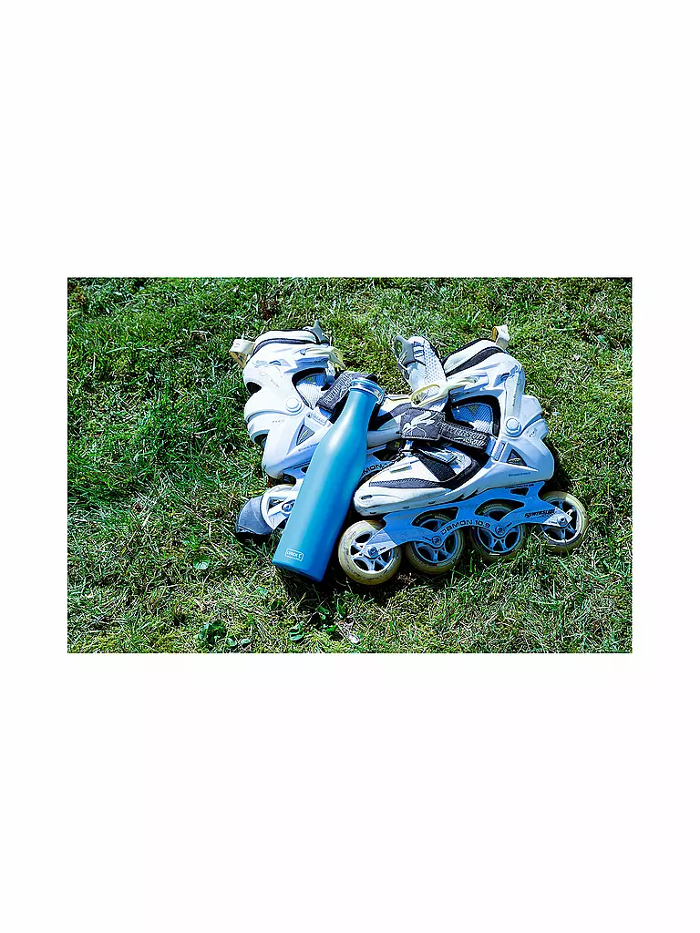 LURCH | Botella aislante - Termo de acero inoxidable 0,75l Azur | Azul