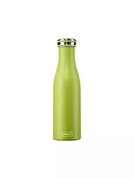 LURCH | Botella aislante - Termo de acero inoxidable 0,5 l Azul Metálico | Verde