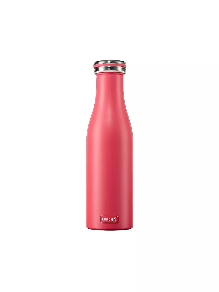 LURCH | Botella termo - Termo de acero inoxidable 0,5 l Rosa | Fucsia